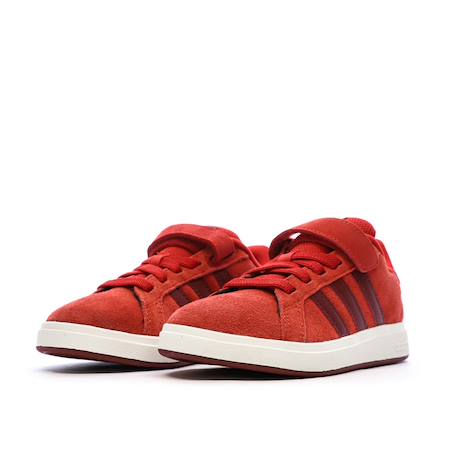Baskets garçon grand court 00s Rouge 6 - vertbaudet enfant 