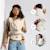 Porte-Bébé Ergonomique Kinderkraft ELARA en Lin et Coton avec Panneau Réglable, Capuche Amovible et 2 Positions Beige 5 - vertbaudet enfant 