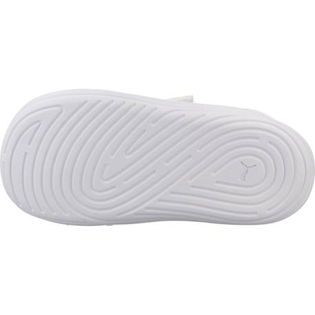 Baskets à scratch fille Blanc white 6 - vertbaudet enfant 