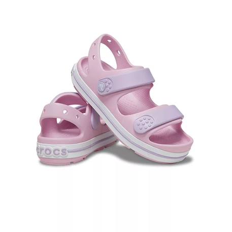 Sandales à scratch fille Rose 6 - vertbaudet enfant 