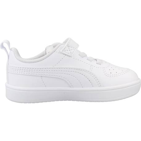 Baskets à scratch garçon Blanc white 1 - vertbaudet enfant 
