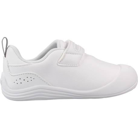 Baskets à scratchs garçon Blanc white 1 - vertbaudet enfant 