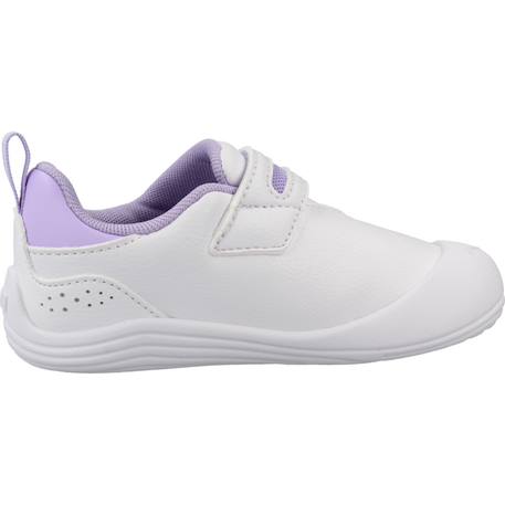 Baskets à scratch fille Blanc white 1 - vertbaudet enfant 