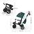 Tricycle évolutif 6-en-1 SPINSTEP 2 PLUS avec siège pivotant 360° et dossier réglable Beige+Vert 12 - vertbaudet enfant 