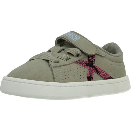 Basket fille modèle mini open vco Vert 006 4 - vertbaudet enfant 