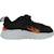 Basket lacets et scratch garçon flammes trinity 2 lt sparks ac+ inf Noir black 1 - vertbaudet enfant 