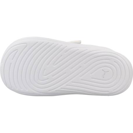 Baskets à scratchs garçon Blanc white 6 - vertbaudet enfant 