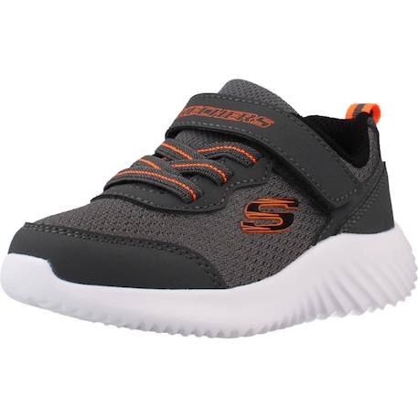 Basket bounder techrox Bleu blu+Gris char+Noir blk 10 - vertbaudet enfant 