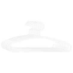Chambre et rangement-Lot de 6 cintres enfant blanc plastique