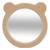 Miroir ourson en tissu bouclette - beary Marron 2 - vertbaudet enfant 