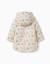 Parka rembourrée en caoutchouc avec capuche et imprimé Blanc 2 - vertbaudet enfant 