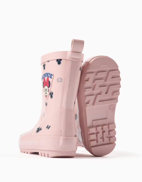 Bottes de pluie en caoutchouc minnie Rose 3 - vertbaudet enfant 