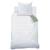 Parure de lit imprimée 100% coton, stripes Grège+Lichen 11 - vertbaudet enfant 