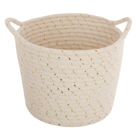 Lot de 3 paniers à anses en coton tress - bodhi Blanc 2 - vertbaudet enfant 