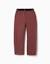 Pantalon chino en sergé à coupe droite avec bande élastique Marron 2 - vertbaudet enfant 