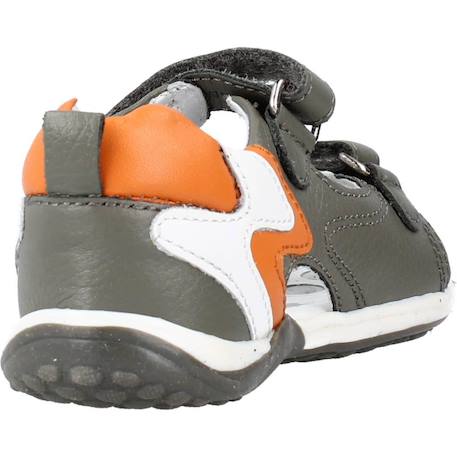 Sandales garçon modèle giuse Bleu+Vert 9 - vertbaudet enfant 