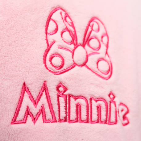 Robe de chambre brodée à capuche, disney home minnie love Rose 5 - vertbaudet enfant 