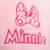 Robe de chambre brodée à capuche, disney minnie love Rose 5 - vertbaudet enfant 