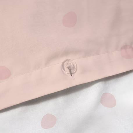 Parure de lit imprimée 100% coton, nuages Rose 5 - vertbaudet enfant 
