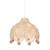 Suspension enfant pompons - maka Beige 2 - vertbaudet enfant 