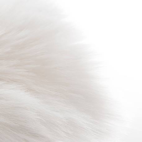 Tapis imitation fourrure - limeo Blanc 4 - vertbaudet enfant 
