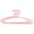 Lot de 6 cintres enfant blanc plastique Blanc+Bleu+Gris+Jaune+Rose+Vert 12 - vertbaudet enfant 