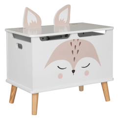 Chambre et rangement-Coffre de rangement renard en bois - douceur