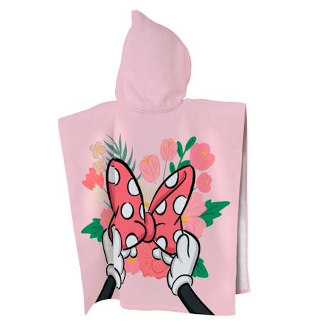 Cape de bain imprimée 100% coton, disney home minnie cute Rose 2 - vertbaudet enfant 