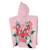 Cape de bain imprimée 100% coton, disney home minnie cute Rose 2 - vertbaudet enfant 