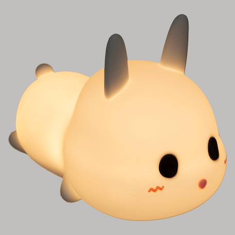 Veilleuse sur batterie lapin h.11cm Blanc 4 - vertbaudet enfant 