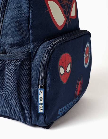 Sac à dos avec imprimés spider-man Bleu foncé 4 - vertbaudet enfant 