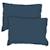 Set de 2 taies d'oreiller unies à franges, coton lavé Anthracite+Blanc+Bleu glacier+Bleu nuit+Caramel+Lichen+Lie de vin+Lin+Miel+Nude+Terre cuite 16 - vertbaudet enfant 