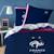 Parure de lit imprimée 100% coton, fff drapeau Bleu marine 1 - vertbaudet enfant 