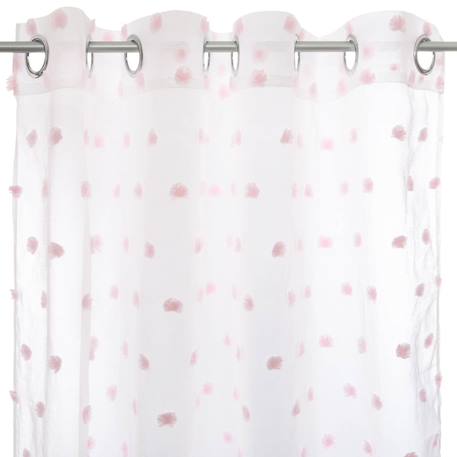 Rideau avec pompons - rosi Rose 2 - vertbaudet enfant 