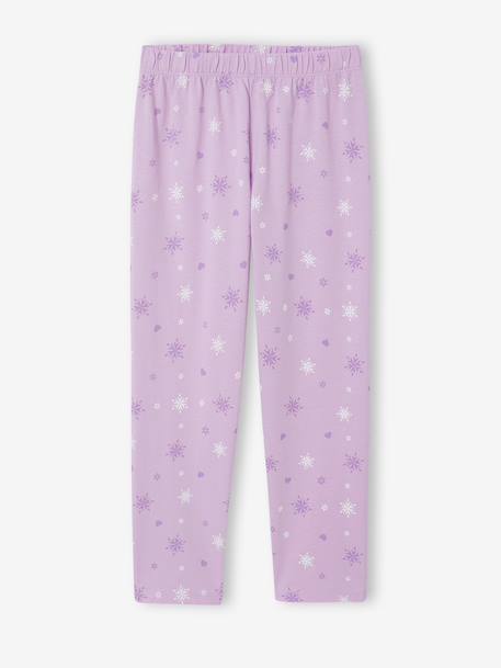 Pyjama La Reine des Neiges lilas poudré 3 - vertbaudet enfant 