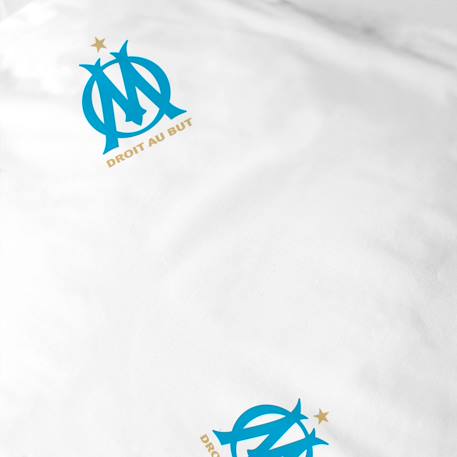 Parure de lit imprimée 100% coton, om voilure Bleu 5 - vertbaudet enfant 