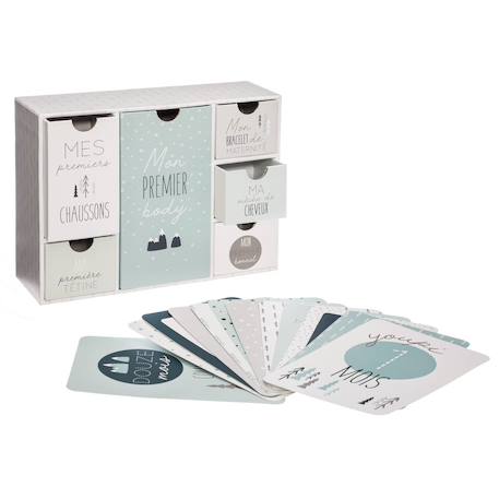 Coffret cadeau de naissance - mon premier Bleu+Rose 10 - vertbaudet enfant 