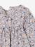 Robe bébé fille manches longues bleu+noisette 4 - vertbaudet enfant 