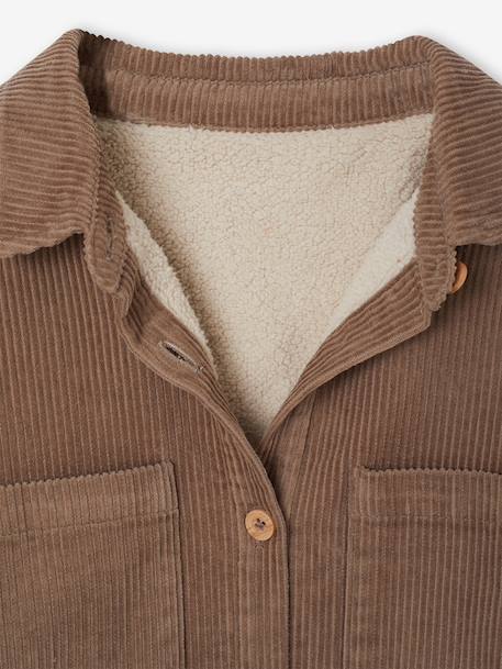 Chemise manches longues garçon taupe 6 - vertbaudet enfant 