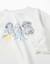 Pyjama long en coton avec princesses disney Blanc 3 - vertbaudet enfant 