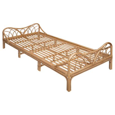 Lit enfant en rotin - colette Beige moyen 2 - vertbaudet enfant 