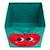 Panier de rangement enfant imprimé pomme - cha cha pop Vert 4 - vertbaudet enfant 