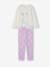 Pyjama La Reine des Neiges lilas poudré 1 - vertbaudet enfant 