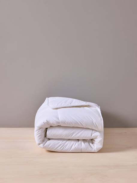 Couette tempérée en coton bio blanc 2 - vertbaudet enfant 