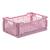 Cagette pliante - arry Beige+Bleu+Corail+Jaune+Lilas+Rose+Vert clair 28 - vertbaudet enfant 