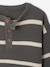Pull bébé manches longues vert de gris 3 - vertbaudet enfant 
