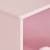 Table de chevet - douceur Blanc+Rose 10 - vertbaudet enfant 