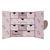 Coffret de naissance souvenirs 9 tiroirs - cilia Beige+Rose 9 - vertbaudet enfant 