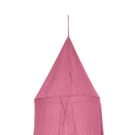 Ciel de lit en gaze de coton - lili Blanc+Bleu gris+Marron+Rose+Rose moyen+Vert 17 - vertbaudet enfant 