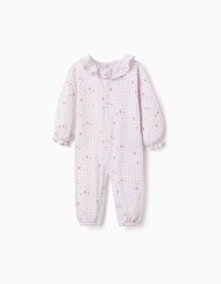 Bébé-Pyjama, surpyjama-Dors-bien en coton à motif vichy
